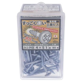 Ori Unichrome Super Fast Sanjo Hardware Screws 4 x 51, Pack of 90 544-352