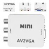 to VGA Adapter, AV to VGA Converter, HD 1080P Video
