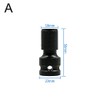 TOOLSTAR Impact Adaptor, Impact Socket Adapter Converter Reducer 1/2" Drive