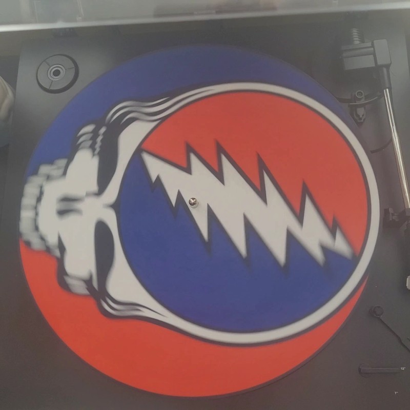 Does Not Apply Grateful Dead turntable slipmat - protect vinyl