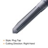 sourcing map 7/32"-24 UNS Thread Tap 6542 Cobalt High-Speed Steel