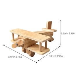 Kisangel 2 Sets Assembly Model Toys Puzzles Assemble Toy Assembly Project for Kids 3D Puzzle 3D Puzzles 3D Model Assemble Kids 3D 3D for Wood