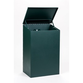 ZW USA Inc Square Waste Can - 100% Rust-Free Aluminum - D004