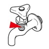 KVK Faucet Top Gasket 13 (1/2) for JIS PZK4K-15