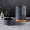 LERATIO Ceramic Bowls Set of 6,24OZ Stackable Bowls for Kitchen,