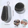 2 Pieces Heavy Duty Nail Brush for Nail Tips Durable