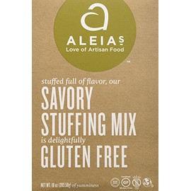 Aleia's Gluten Free Foods Stuffing Mix, Savory, Gf, 10-Ounce (Pack of 3)