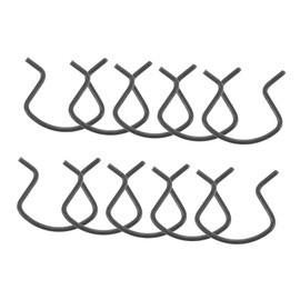 SOLUSTRE Metal Window Regulator Retainer Clips for Cars Durable Brackets for Window Crank Usable Retainer Clips Pack of 10