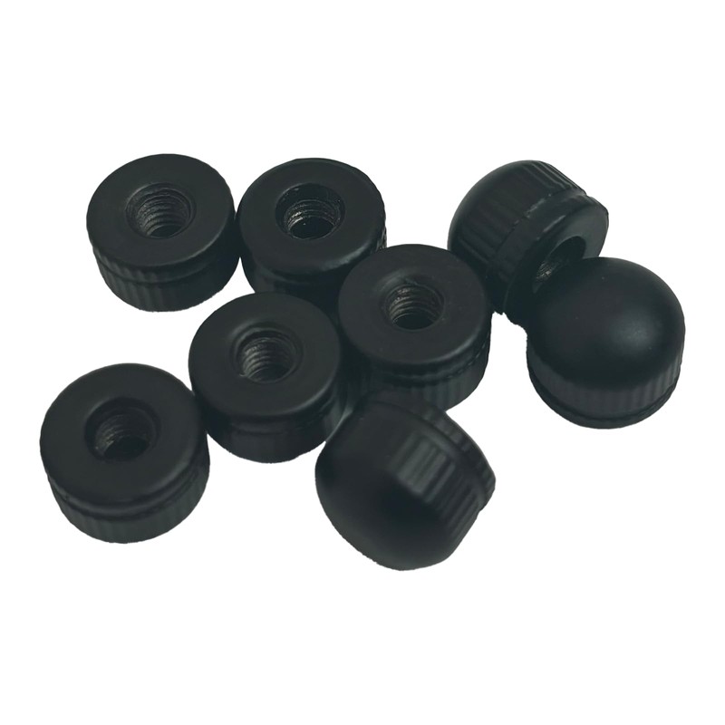 Screw Caps for Light Fixtures, Metal M4 Threaded Cap Nuts,
