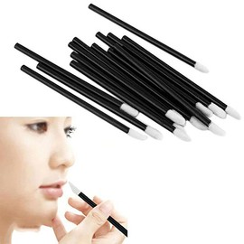 Disposable Lip Wands Gloss Brush Lipstick Concealer Brushes 500/200/100/50 Lipstick Lip gloss Wands Applicator Perfect Makeup Beauty Tool Kits MISKEEN (50 WANDS)