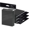 400 Fundas de Tarjetas Negras para Tarjetas de Intercambio, Fundas
