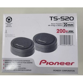 Pioneer TS-S20 200 Watt 3/4" High-Power Dome Car Tweeters Brand New