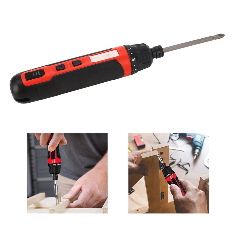Electric Screwdriver Kit Large Torsion Rechargeable Multifunctional Mini Screw Driver