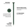 CAMO Premium Deck Screws 3-1/2" #10 ProTech (250 ct, Green)
