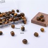 Natural Large Yellow Tiger Eye Cube Stone Beads 8x11mm 38cm/str