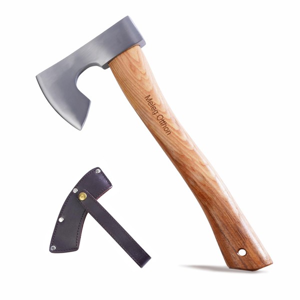 Meleg Otthon Survival Axe, 36 cm Axe Wood Split, Hand-Forged