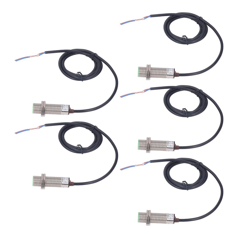 5Pcs Inductive Proximity Switch 150Hz 2 Wire Normally Open IP65