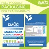 Magnesium Glycinate Complex British Made 5-in-1 by SMUG Supplements -