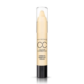 Max Factor Colour Corrector Yellow - Colour Corrector Pen Anti Dark Circles - Face Primer to Cover Eye Shadow - Yellow - 1 x 3 ml