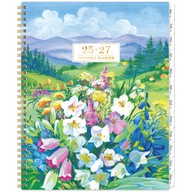 Monthly Planner 2025-2027 - 2 Year Planner 2025-2027, Jul. 2025 - Jun. 2027, 9'' x 11'' Planners 2025-2026 with Coated Tabs, Inner Pocket