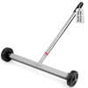 HORUSDY 17-Inch Rolling Magnetic Sweeper with Wheels | Adjustable Handle