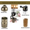 WOYTTSYSM 3-Way Table and Floor Lamp Sockets with Push ON/OFF