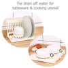 EIKS Foldable Drying Rack for Vegetable Fruit and Tableware, Kitchen