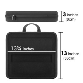 Musiin Premium Velvet Hardshell Case Compatible with Native Instruments Maschine+plus case NI MK3 Cover Drum Controller Analog Device bag with Strap