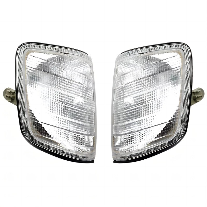 LUC Clear Front Corner Signal Lamp Parking Light For Mercedes