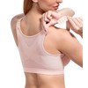 HACI Women's Front Closure Posture Bra Full Coverage Back Support