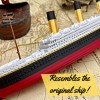 12” RMS Titanic Model, Titanic Toys For Kids, Model Titanic