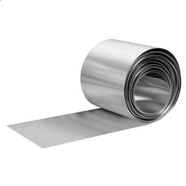 Uxney Aluminum Flashing Roll，Aluminum Sheet Roll 3500x100x0.1mm(LxWxT) Applicable to Various House Repair and DIY Projects