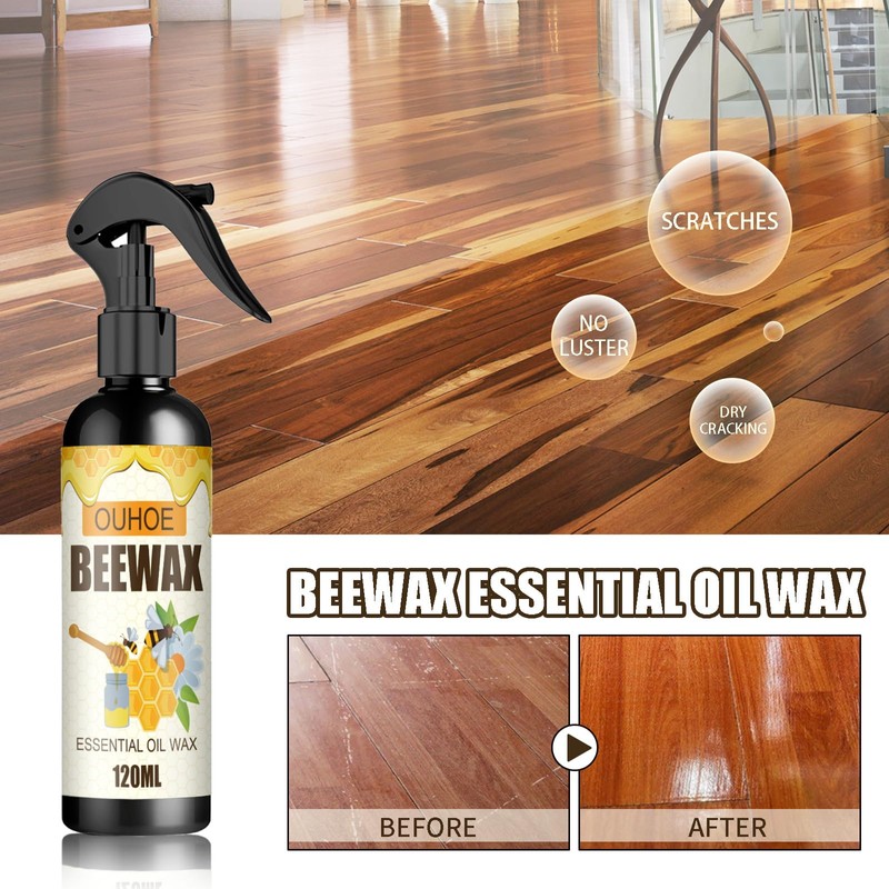 OUKPANE 3Pcs Natural Beeswax Spray, Micro Molecularized Beeswax Spray,Beeswax Spray