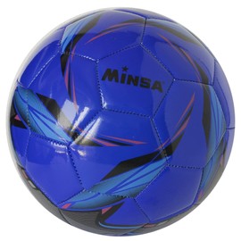 CUCUBA Football Training Football Size 5 Glossy (Light Blue)