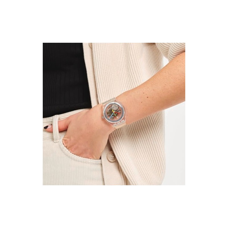 Swatch Swatch New Gent BIOSOURCED Clearly Quartz Watch