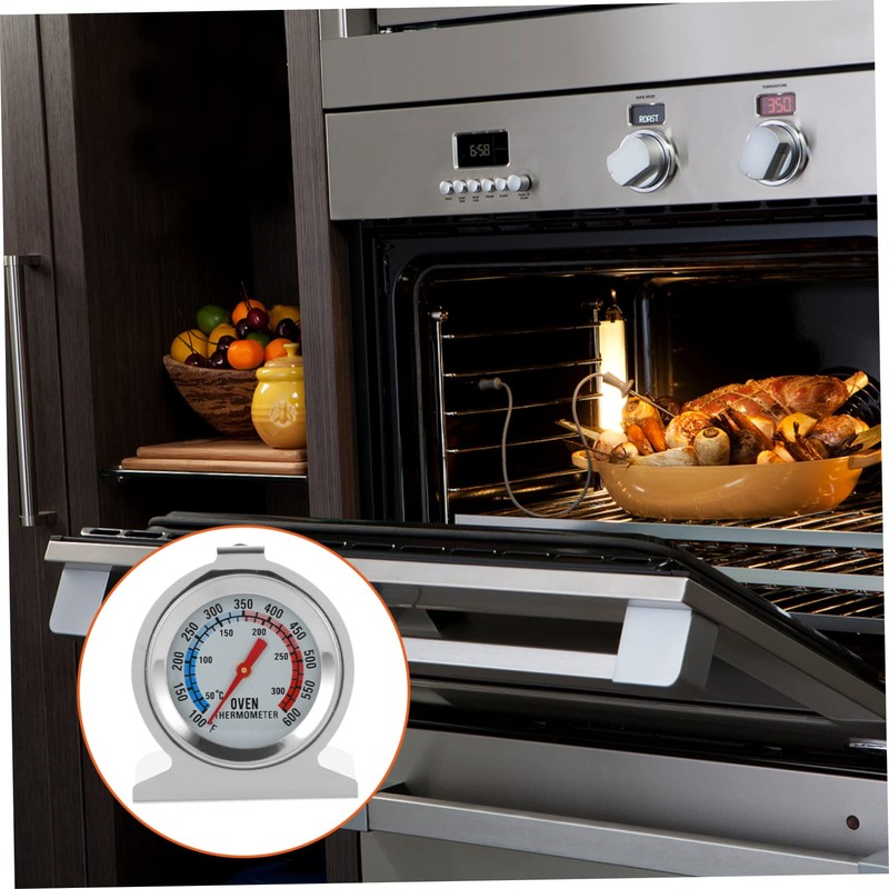 Ipetboom Stainless Steel Oven Temperature Gauge Accurate Thermometer for Baking