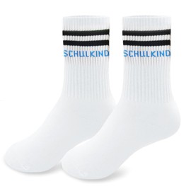 MIVORA Schulkind Socken Baumwolle，2025 Einschulung Geschenk Socken Jungen Mädchen，Schultüte Füllung Schulanfang Geschenk, Geschenke Einschulung für Mädchen Jungen
