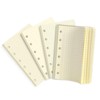 LEOBRO Notepad Refills, Mini 6 Holes (Set of 4), 0.2