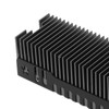 M.2 SSD Cooler 38 Cooling Fins Multi Channel Base Mg