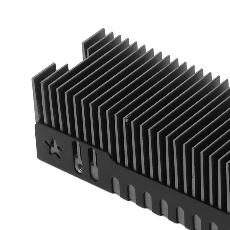 M.2 SSD Cooler 38 Cooling Fins Multi Channel Base Mg