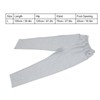Catheter Leg Bag Pants 2 Outer Side Pockets Soft Cotton