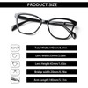 VisiWell 4 Pack Progressive Multifocus Reading Glasses for Women Men