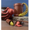 Deco MG-38242 Hidden Chopsticks Rest Moray Eel Approx. 0.9 x