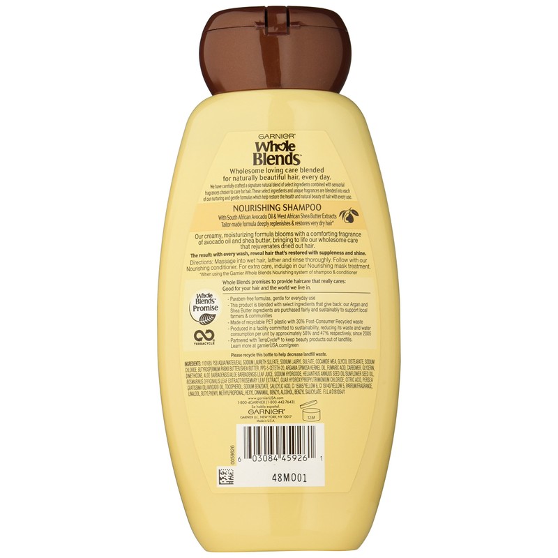 Garnier Whole Blends Nourishing Shampoo with Avocado Oil & Shea