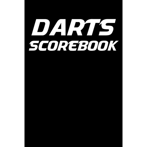 Darts Scorebook: 6x9 darts scorekeeper with checkout chart and 100