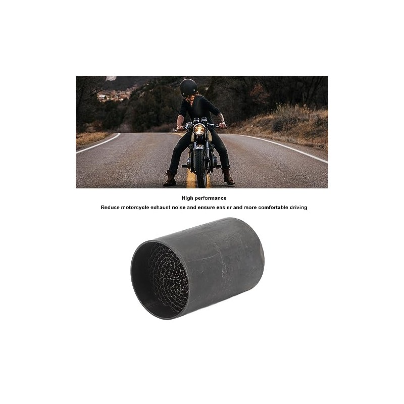 Motorcycle Exhaust Catalytic Converter Stainless Steel Silencer Universal for Motorcycle
