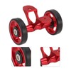 Bicycle Mudguard Easywheel Mudguard Rollers Wheels Double Wheel for for