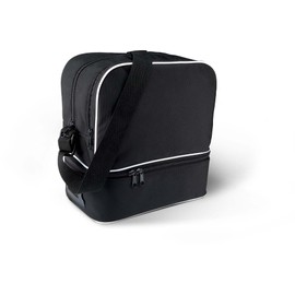 KiMood Boule-Tasche. Für 6 Kugeln, Schwarz,L