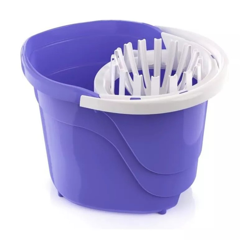 Cubeta 2 Cubeta Con Exprimidor 360 Con Asa, Uso Rudo,