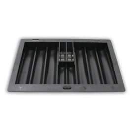DA VINCI Plastic Poker, Blackjack, or Other Casino Table Dealer Chip Tray
